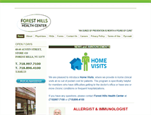 Tablet Screenshot of myfhhc.com